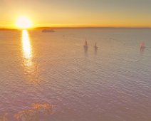 DJI_0299a 'The World' cruise ship in Bangor Bay