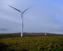 DSCF0382(1) Wolf Bog Wind Farm on the slopes of Collin Hill