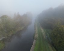 Misty Ballytiglea Lock Misty morning River Barrow