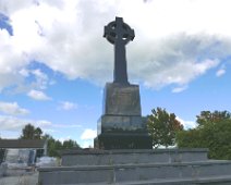 P1070613 Roddy McCorley Memorial, Toome. On one side the inscription in English...